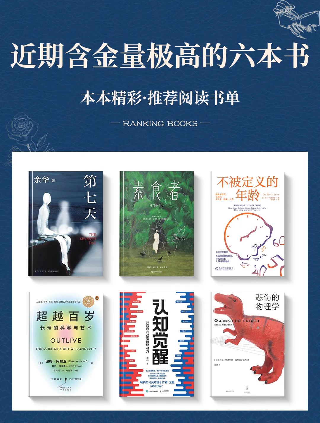 「书单」近期含金量极高的六本书，坚持读完必有收获！